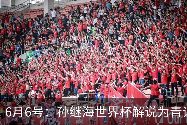 6月6号：孙继海世界杯解说为青训续命：前国脚跨界输血能走多远？